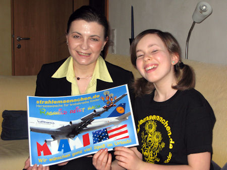 Ragnhild kann nach Miami