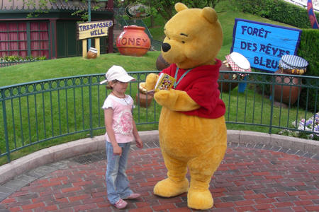 strahlemaennchen Anne trifft Winnie Puh