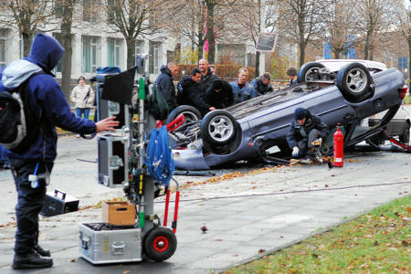 Strahlemaennchen bei Cobra 11
