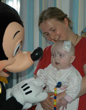Mickey Mouse ist auch f�r die Kleinsten da