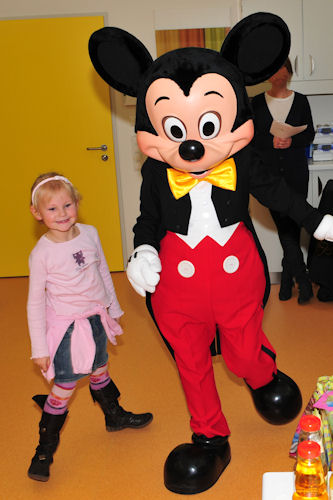 Mickey kommt