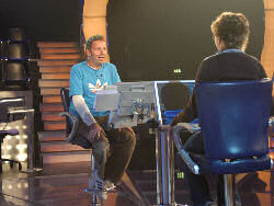 Jasmin bei der Generalprobe