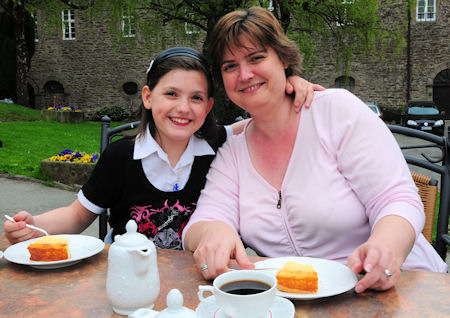 Michelle und ihre Mutter