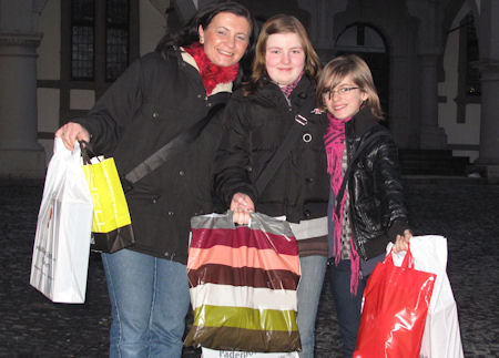 nach der Shoppingtour