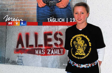 Strahlemaennchen bei RTL - Mit uns macht man etwas bevor man ins Kinderhospiz geht.