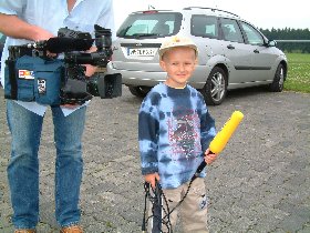 Martin als RTL Reporter