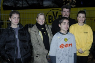 Phillipp beim BVB Training