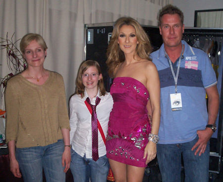 Celine Dion hilft Strahlemaennchen